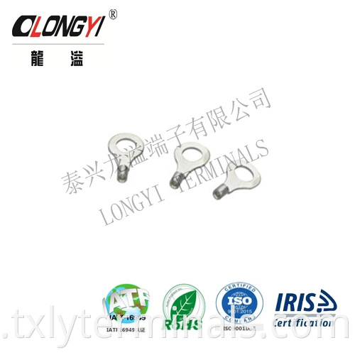 Long Yi 100 PCS/Pack Cable Companctor Terminal Ring Ring Terminal
